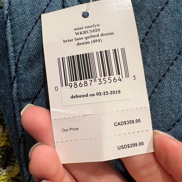 Kate Spade Denim Shoulder Bag - Picture 2 of 3